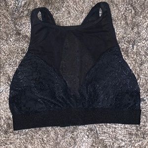 New w/o tags Nicole Miller Lace high neck bralette